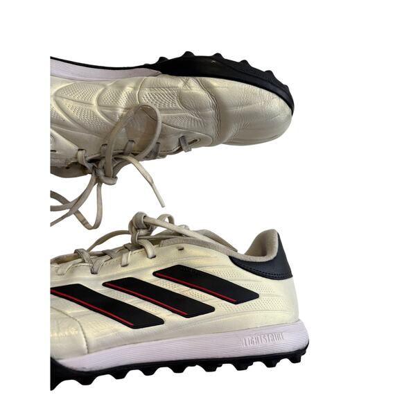 Soccer Adidas Copa Pure 2 League Turf Cleats White Black Men’s US Size 11.5 - Picture 12 of 15